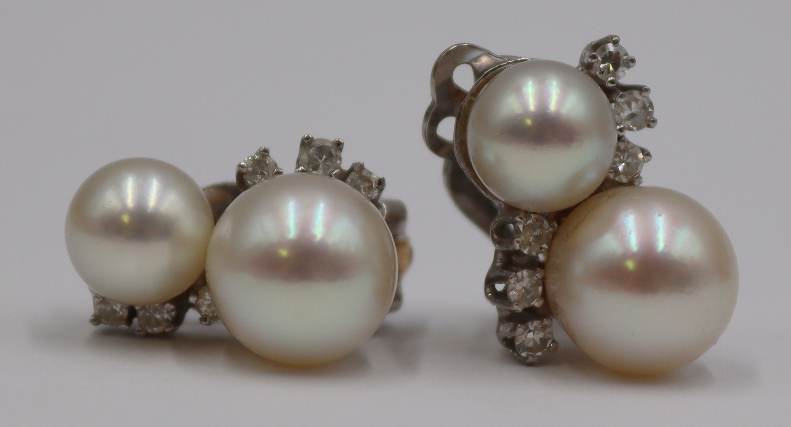 JEWELRY PAIR OF 14KT GOLD PEARL  3be538