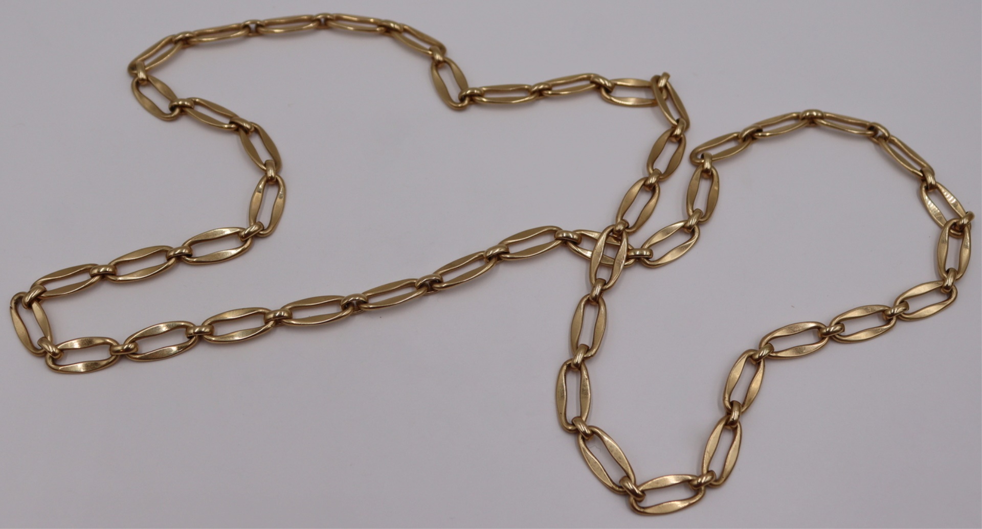 JEWELRY 14KT GOLD LINK NECKLACE  3be60a