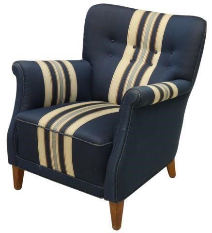 DANISH MID-CENTURY MODERN UPHOLSTERED