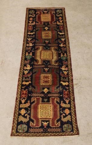 HAND-TIED PERSIAN MESHKIN RUNNER