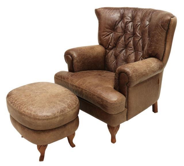  2 ITALIAN PIQUATTRO LEATHER ARMCHAIR 3be678