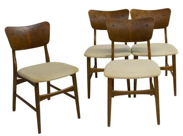  4 DANISH MID CENTURY MODERN DINING 3be683