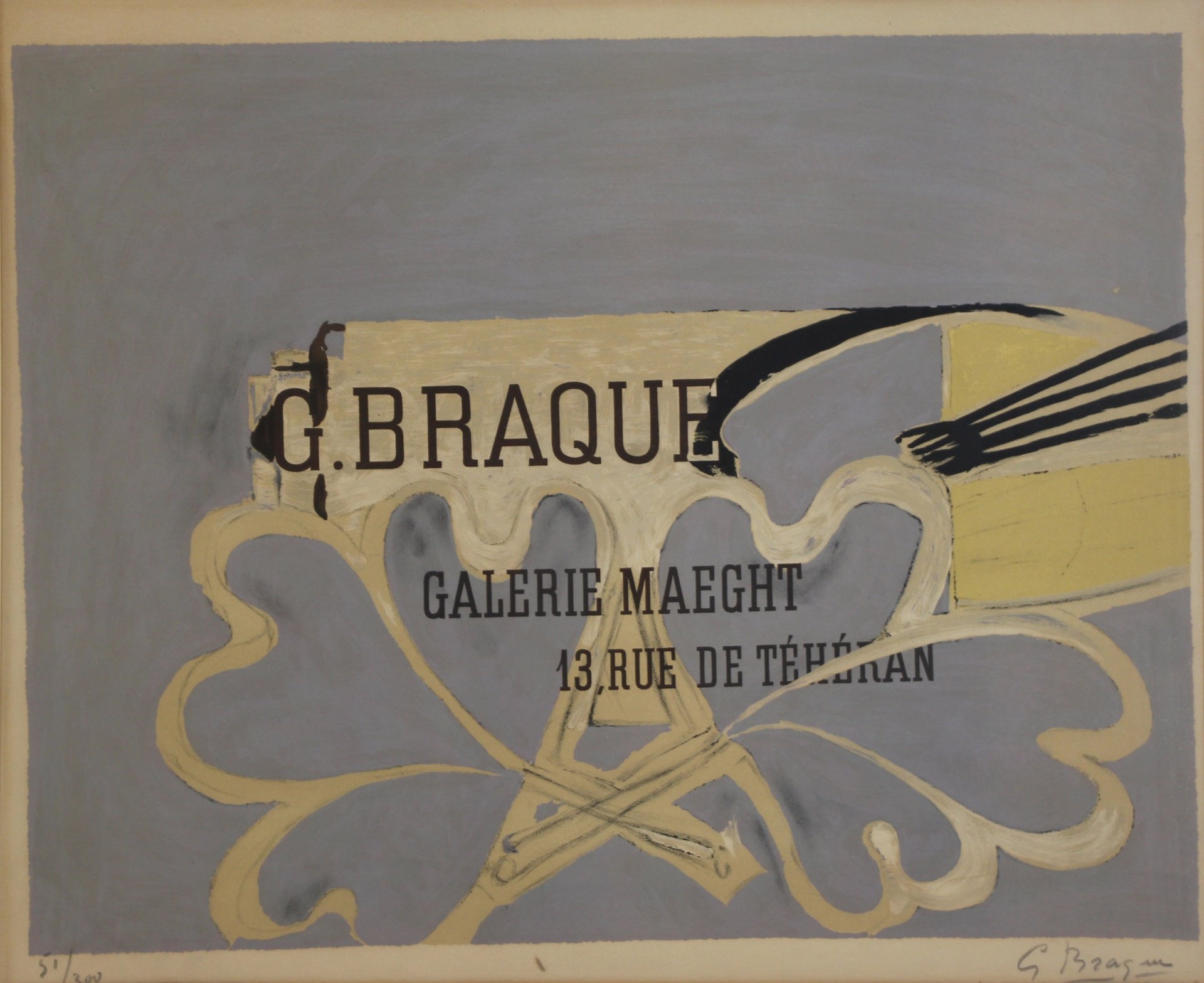 GEORGES BRAQUE AFTER Lithograph  3be761