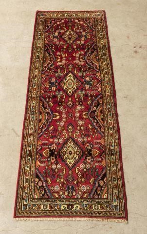 HAND TIED PERSIAN MESHKIN RUNNER 3be7cb