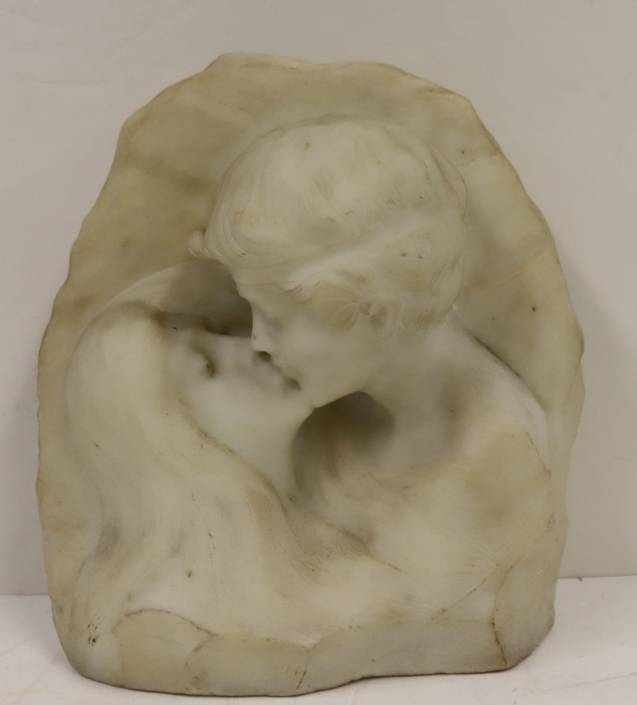  PASSINI SIGNED CARVED MARBLE 3be7f0