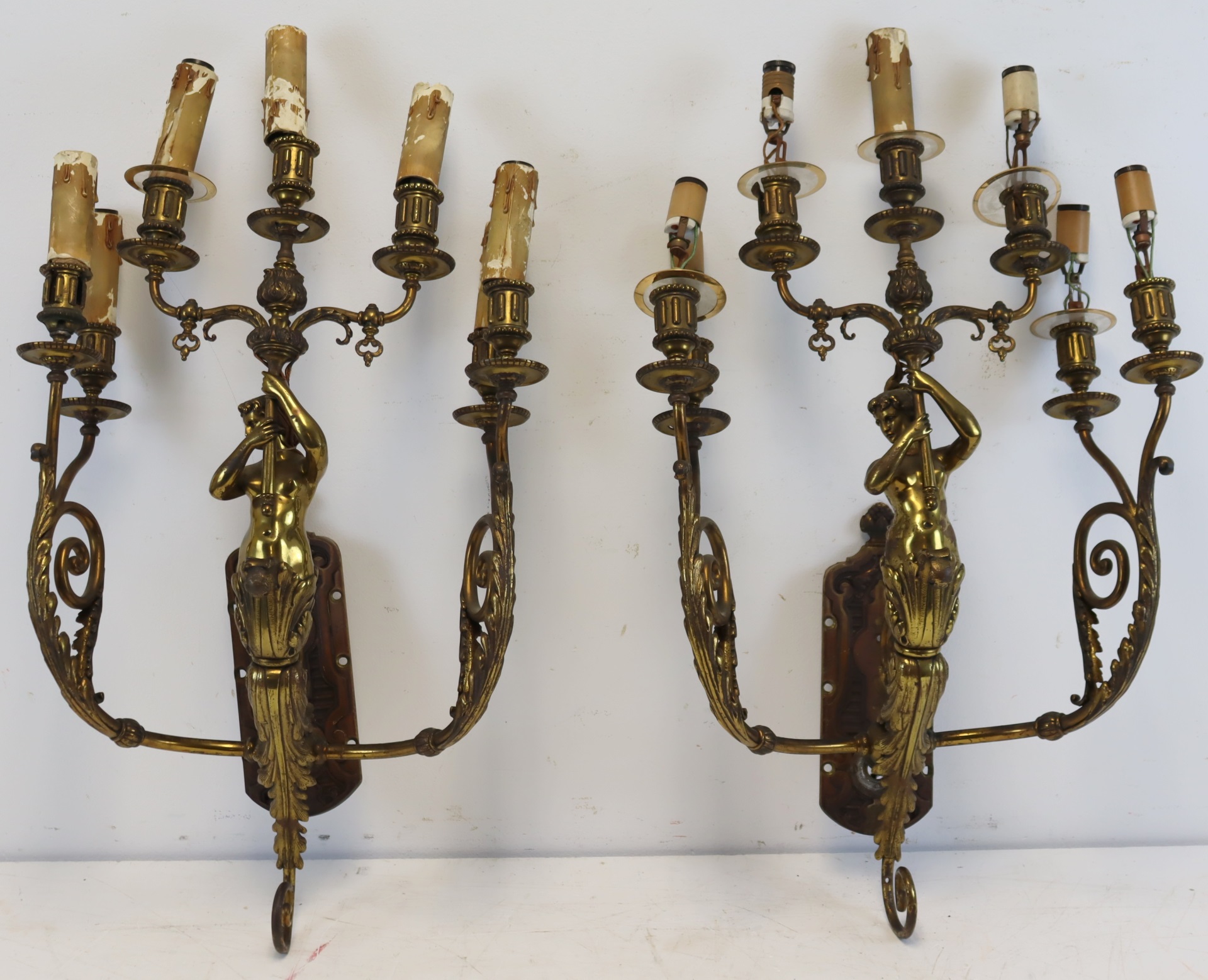 LARGE AND IMPRESSIVE PAIR OF VICTORIAN 3be82b