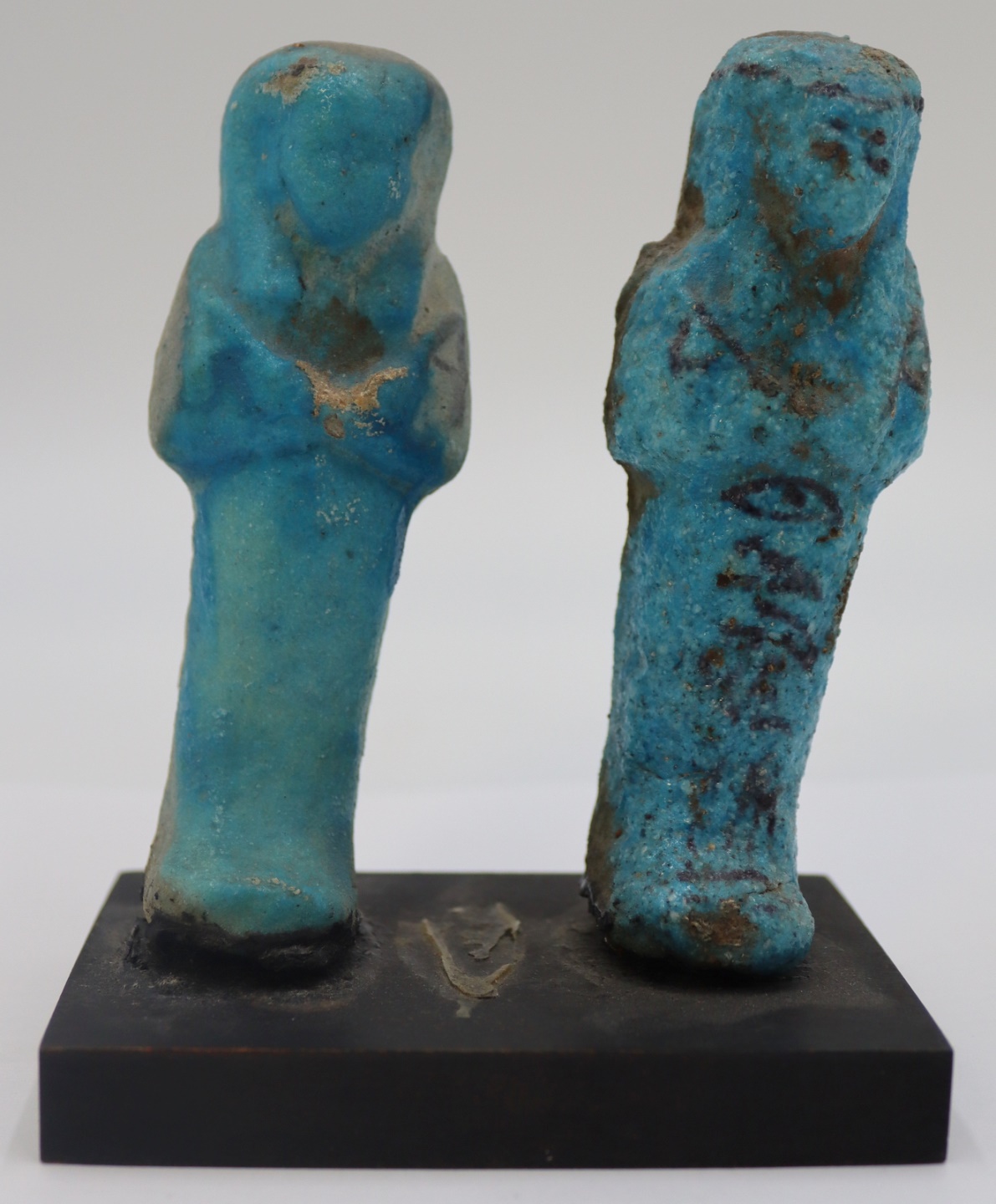 PAIR OF EGYPTIAN USHABTI FIGURES  3be84b