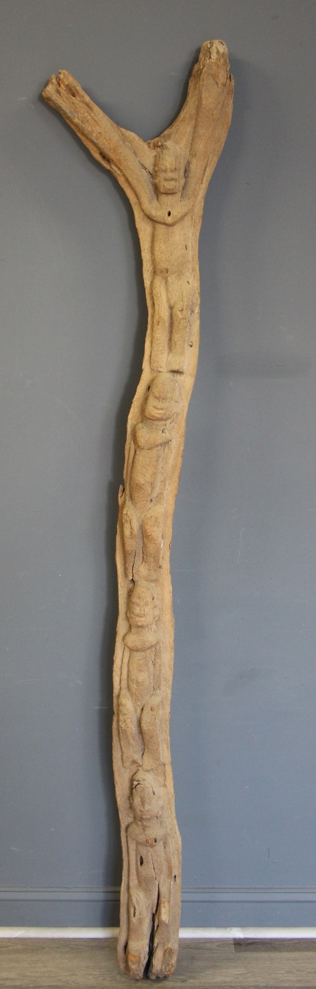 AFRICAN DOGON CARVED WOOD TOTEM