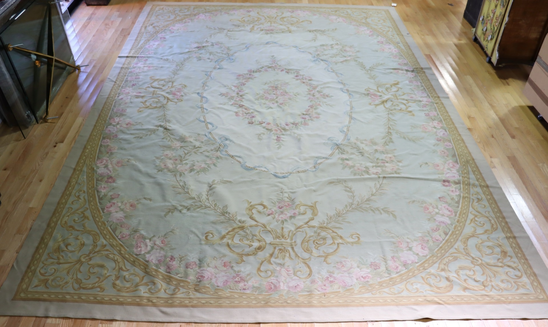 LARGE AND IMPRESSIVE AUBUSSON TAPESTRY 3be8b7