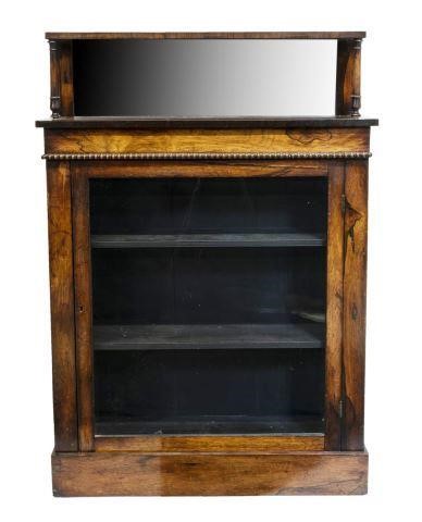 VICTORIAN ROSEWOOD HALL PIER CABINET 3be942