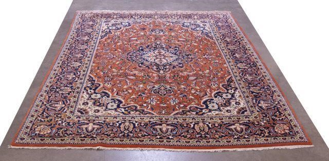 HAND TIED SAROUKH RUG INDIA 12 7  3be980