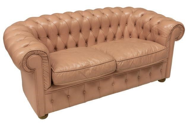 ENGLISH CHESTERFIELD BUTTON-TUFTED