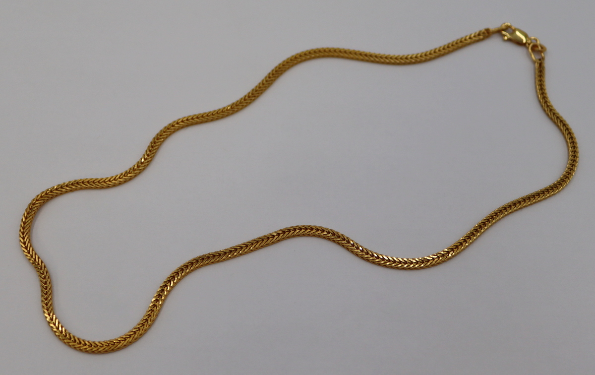 JEWELRY 14KT GOLD CHAIN NECKLACE  3bea01