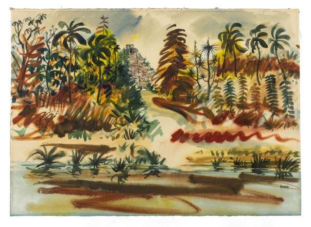 MICHAEL FRARY (1918-2005) JUNGLE