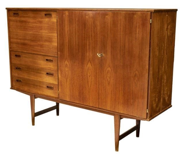 OMF MID CENTURY MODERN TEAK CABINETMid century 3beb06