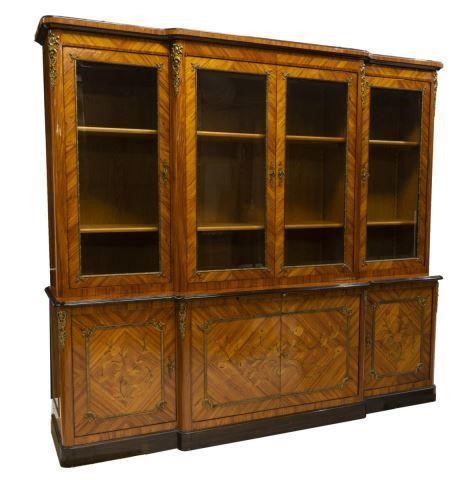 FRENCH MARQUETRY DISPLAY CABINET 3beb8e