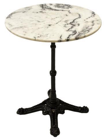 FRENCH PARISIAN MARBLE TOP CAST 3bec08