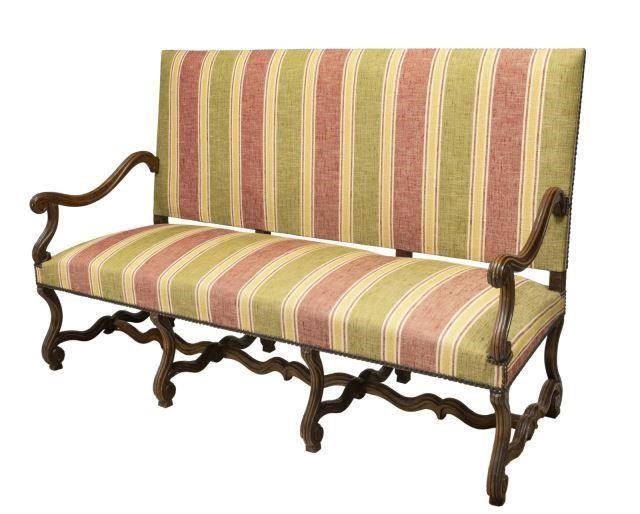 FRENCH LOUIS XIV STYLE UPHOLSTERED 3bec4d