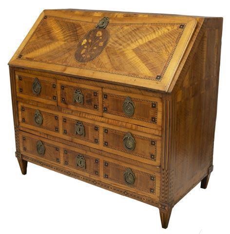 FINE NEOCLASSICAL MARQUETRY BUREAU 3bec4e