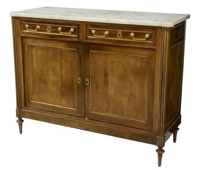 FRENCH LOUIS XVI STYLE MARBLE TOP 3becc5