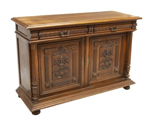 FRENCH HENRI II STYLE CARVED OAK 3becbe