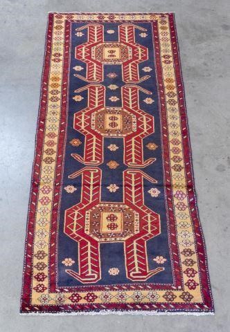 PERSIAN HAND-TIED WOOL HAMADAN