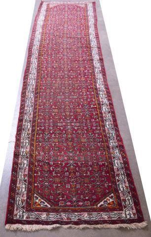 PERSIAN HAND TIED HOSSEINABAD RUNNER 3bed67