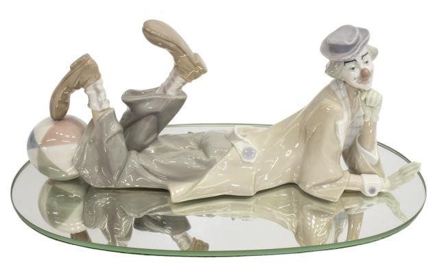 LLADRO PORCELAIN CLOWN FIGURELladro 3beda3