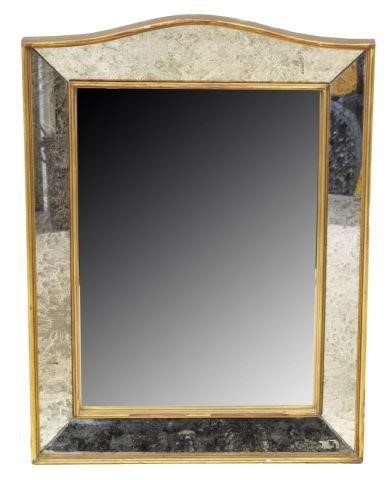 FRENCH GILT SEGMENTED WALL MIRROR  3bed9d