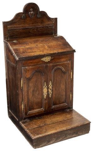 FRENCH OAK PRIE-DIEU PRAYER KNEELER,