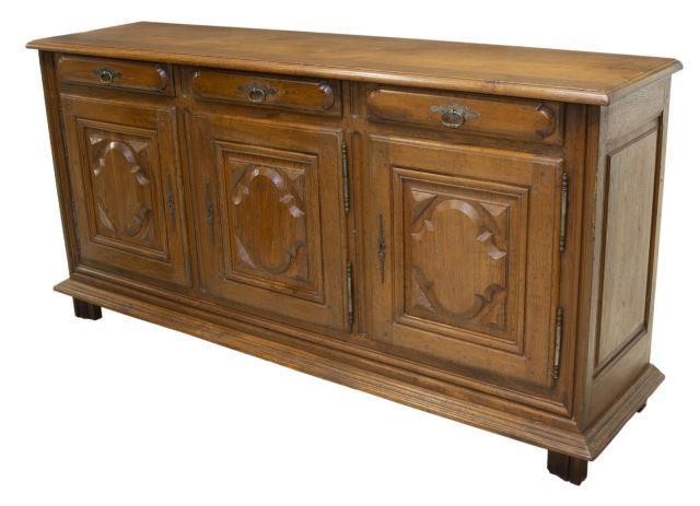 FRENCH PROVINCIAL OAK SERVERFrench