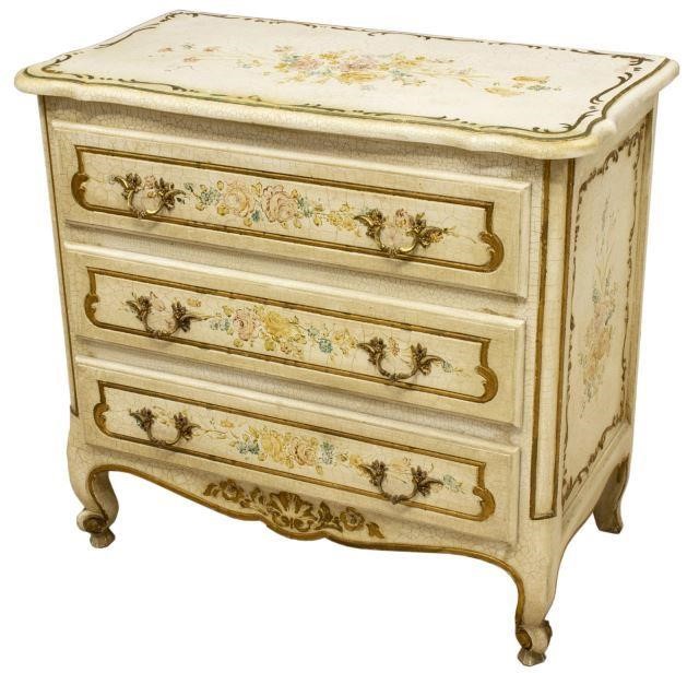 LOUIS XV STYLE PARCEL GILT PAINTED 3beea2
