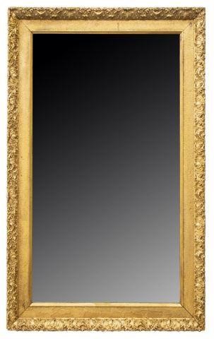 FRENCH GILTWOOD PAINTED WALL MIRRORFrench 3beeab