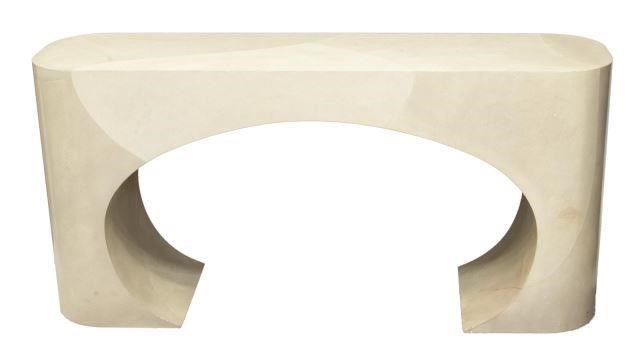MODERNIST WATERFALL CONSOLE TABLEModernist 3beed9