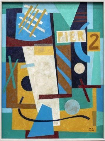 PHIL KIMBROUGH MODERNIST PAINTING,