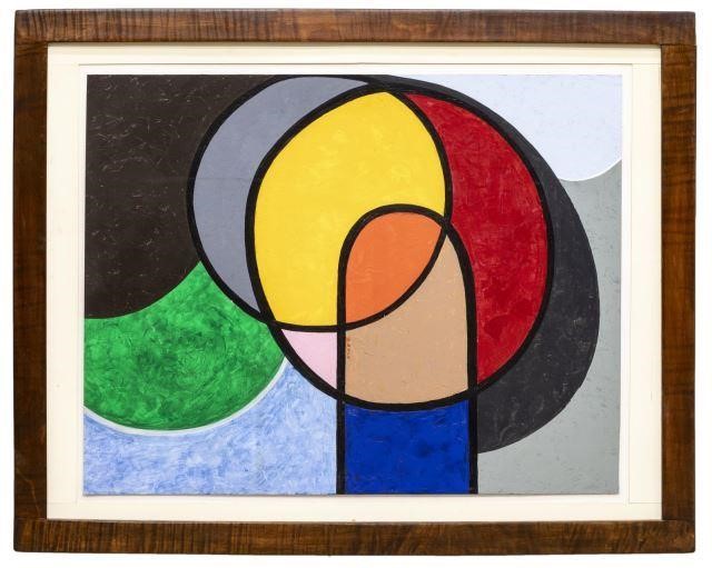 SEYMOUR ZAYON B 1930 GEOMETRIC 3beeec