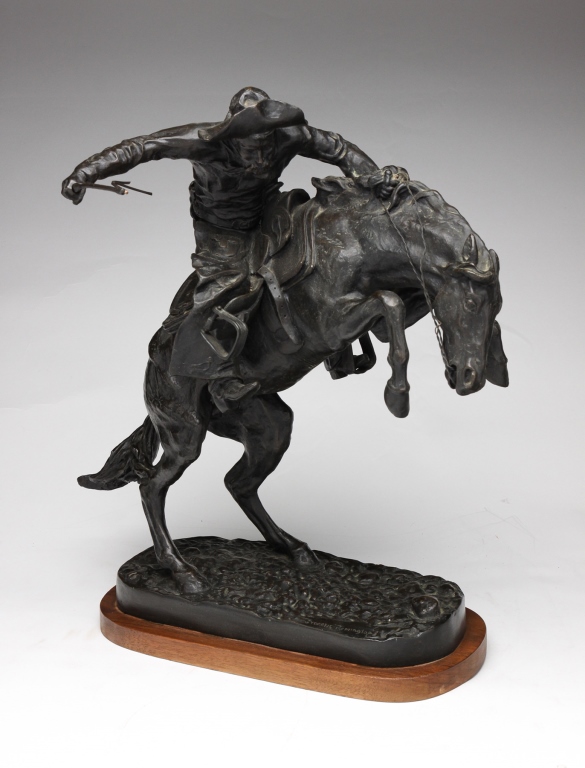 AFTER FREDERICK REMINGTON BRONZE 3bef65