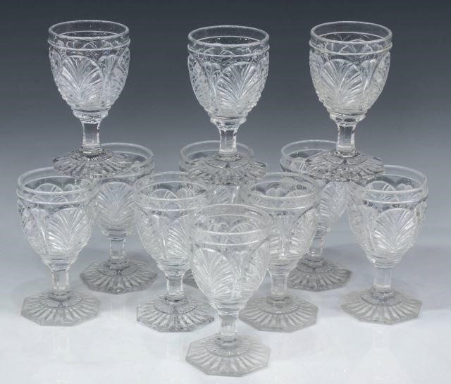 (11) BACCARAT COLORLESS CRYSTAL