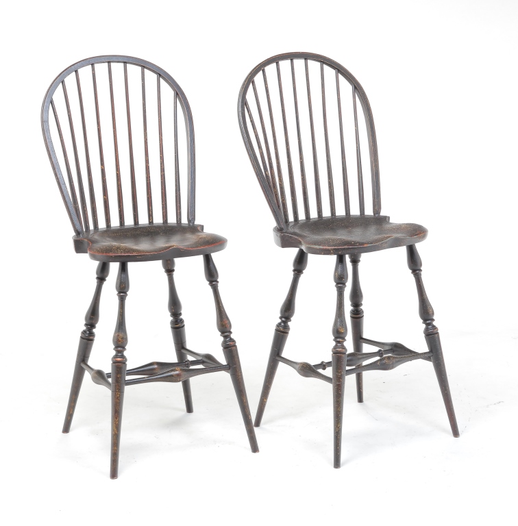 TWO RIVER BEND WINDSOR BAR CHAIRS  3bef84