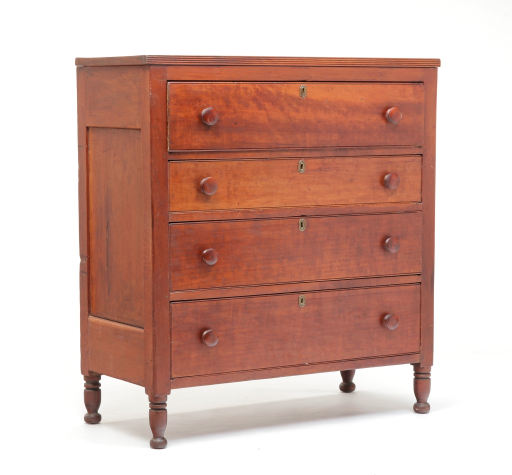 AMERICAN LATE SHERATON CHEST. Second