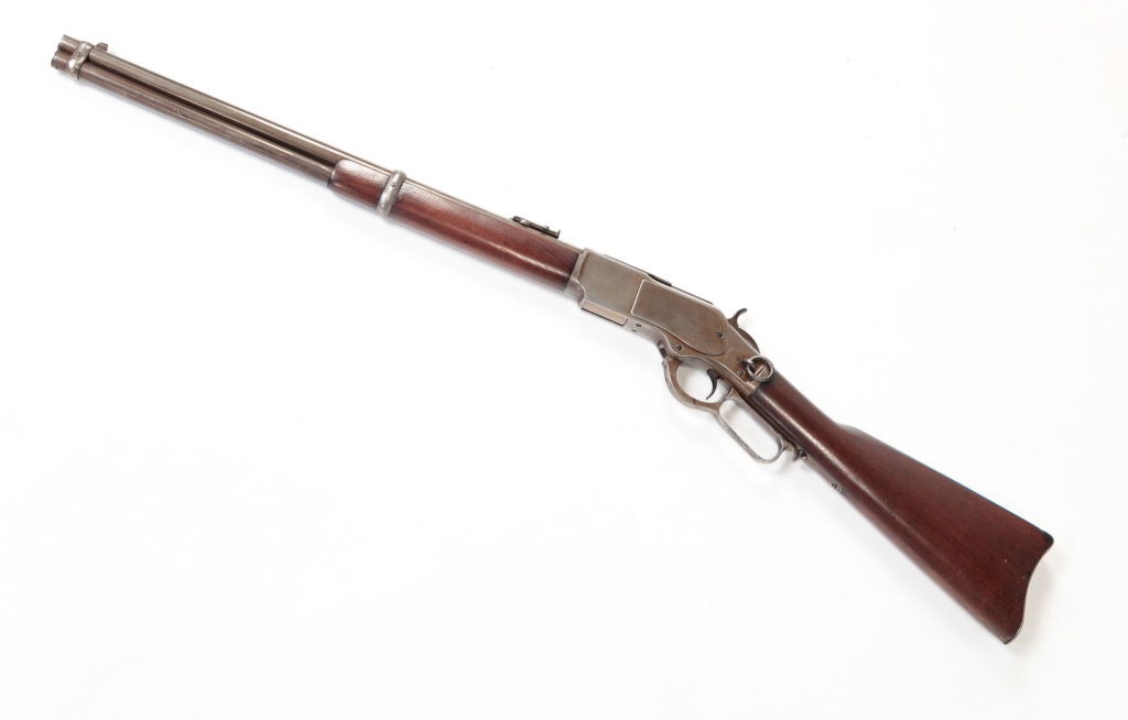 WINCHESTER 1873 SADDLE RING CARBINE.