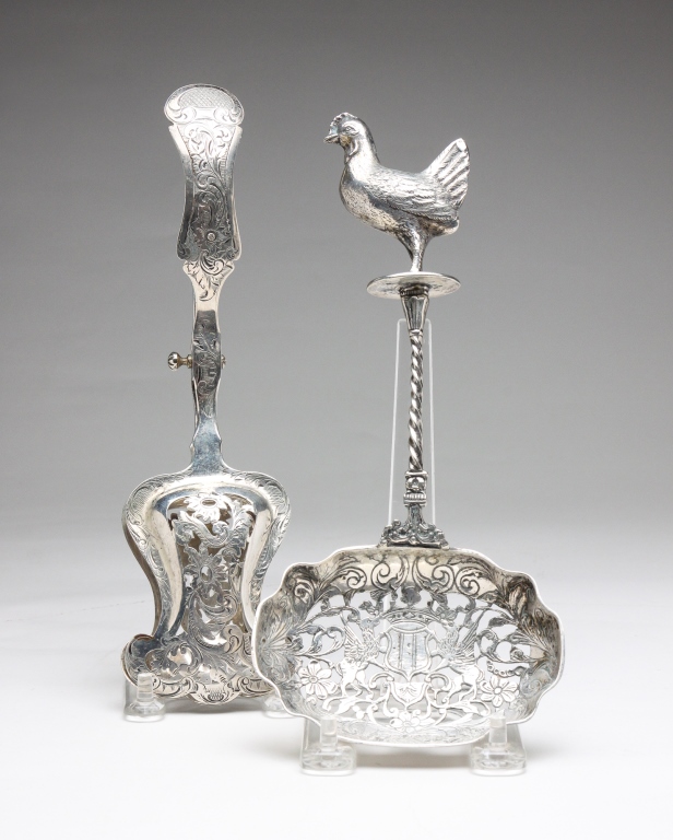 EUROPEAN STERLING SILVER UTENSILS.