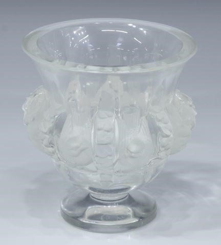 LALIQUE FRANCE DAMPIERRE FROSTED 3bf0ad