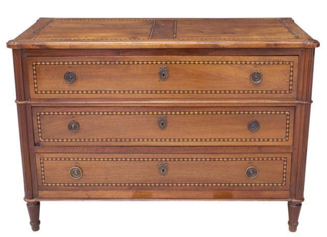 FRENCH LOUIS XVI PERIOD PARQUETRY