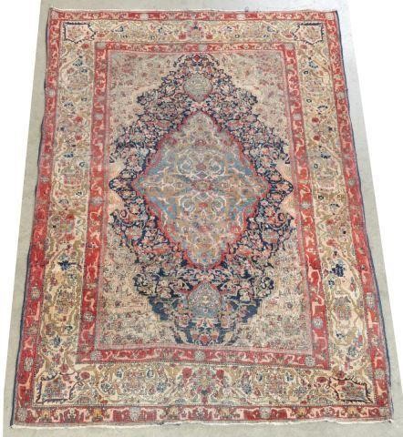 ANTIQUE HAND TIED PERSIAN FARAHAN 3bf155