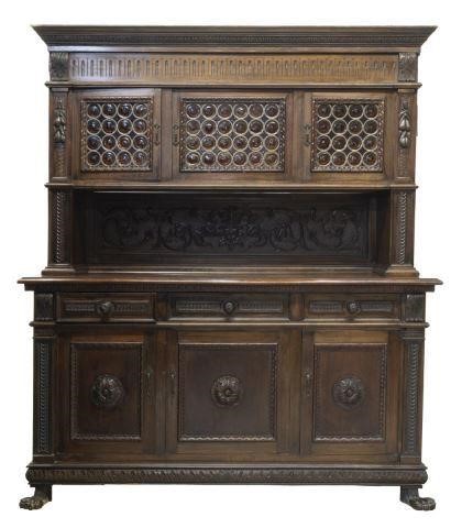 RENAISSANCE REVIVAL CARVED WALNUT 3bf16f