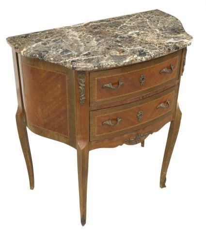 FRENCH LOUIS XV STYLE MARBLE TOP 3bf1b0