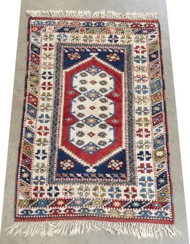 HAND-TIED TURKISH MIRAZ RUG, 5'7"