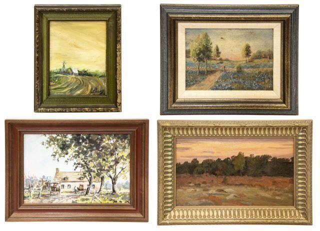  4 COLLECTION OF ORIGINAL LANDSCAPE 3bf2ef