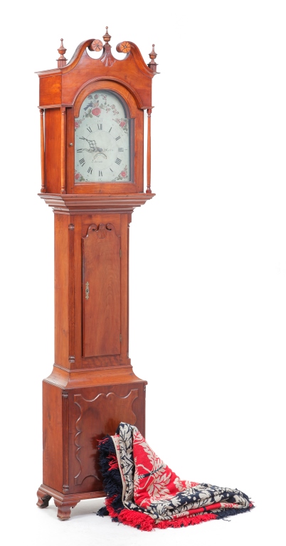 PENNSYLVANIA TALL CASE CLOCK AND